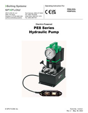 SPX FLOW PE8PXX3L Operating Instructions Manual
