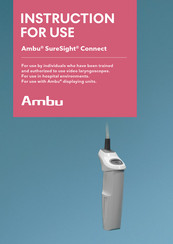 Ambu SureSight Connect Instructions For Use Manual