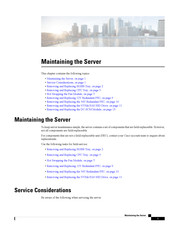 Cisco UCS C885A M8 Maintaining
