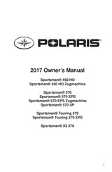 Polaris Sportsman Touring 570 2017 Owner's Manual