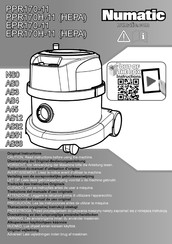 Numatic EPR 170H-11 Original Instructions Manual