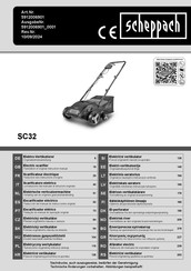Scheppach 5912006901 Instruction Manual