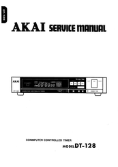 Akai DT-128 Service Manual