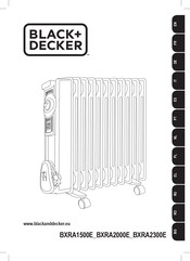 Black & Decker BXRA2000E Original Instructions Manual