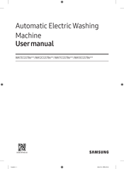 Samsung WA12CG5786 Series User Manual