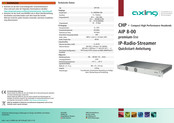 axing AIP 8-00 Quick Start Manual