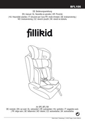 Fillikid BFL106 Manual