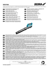 DEDRA DED7093 Instruction Manual