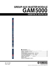 Yamaha GAM5000 Service Manual