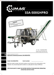 Lumag SSA-500GHPRO Manual