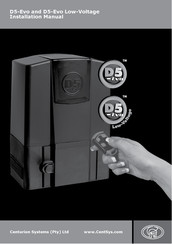 CENTURION SYSTEMS D5-EVO Installation Manual