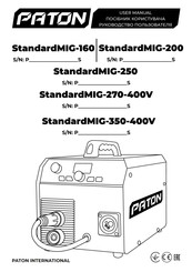 Paton StandardMIC-270-400V User Manual