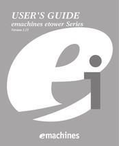 Emachines etower Series User Manual
