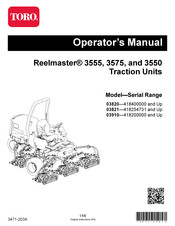 Toro 3550 Operator's Manual