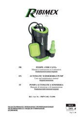 Ribimex PRPVC402 User And Maintenance Manual