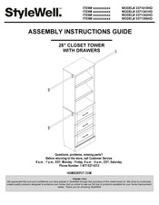 StyleWell 5607342HD Assembly Instruction Manual