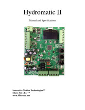 MICRO-AIR Hydromatic II Manual And Specifications