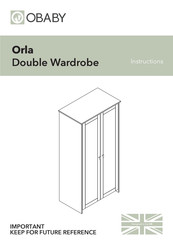 OBaby Orla Double Wardrobe Instructions Manual