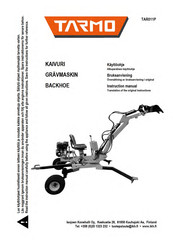 Tarmo TAR011P Instruction Manual