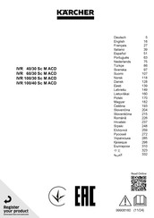 Kärcher IVR 60/30 Sc MACD Manual