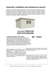 Palmako FR28-4129 Assembly, Installation And Maintenance Manual