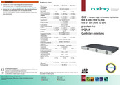 axing MIE 24-00N Quick Start Manual