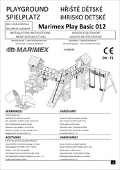 MARIMEX Play Basic 012 Installation Instructions Manual