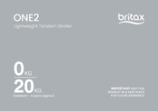 Britax Steelcraft one 2 Instructions Manual