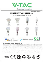 V-TAC 2999 Instruction Manual