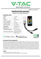 V-TAC VT-2427 Instruction Manual