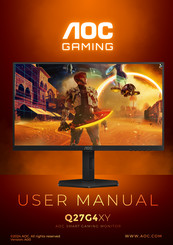AOC GAMING Q27G4XY User Manual