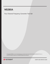 Keysight 8511A User's And Service Manual