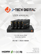 J-Tech Digital JTD-185 User Manual