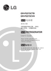 LG GR-P2273CTB User Manual