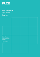 PLC2 ADL-1000 User Manual