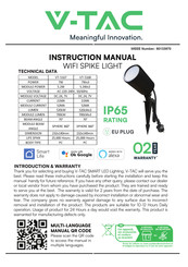 V-TAC VT-5191S Instruction Manual