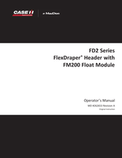MacDon FlexDraper FD235 Operator's Manual