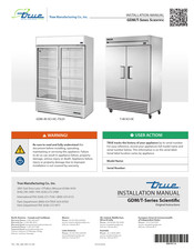 True Manufacturing Company T-49-SCI-HC Installation Manual