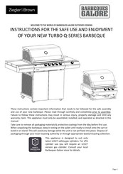 Ziegler & Brown ZG3TEQ Instructions For The Safe Use