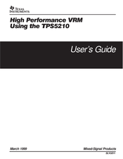 Texas Instruments TPS5210EVM-116 User Manual