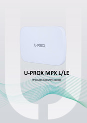 U-Prox MPX L Manual