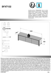 Forte SFXT132 Assembling Instruction
