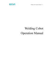 Estun Welding Cobot Operation Manual
