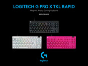 Logitech G PRO X TKL RAPID Setup Manual
