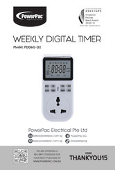 PowerPac FDD60-D2 Quick Start Manual