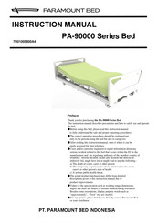 PARAMOUNT BED PA-99106N Instruction Manual