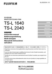 FujiFilm TECHNO-STABI TS-L 1640 Instruction Manual