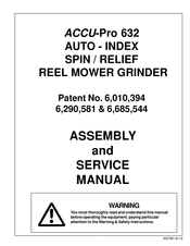 Foley ACCU-Pro 632 Assembly And Service Manual