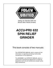 Foley ACCU-Pro 632 Operator's Manual