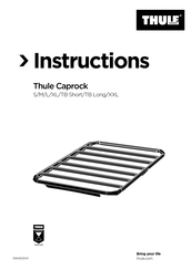 Thule Caprock Instructions Manual